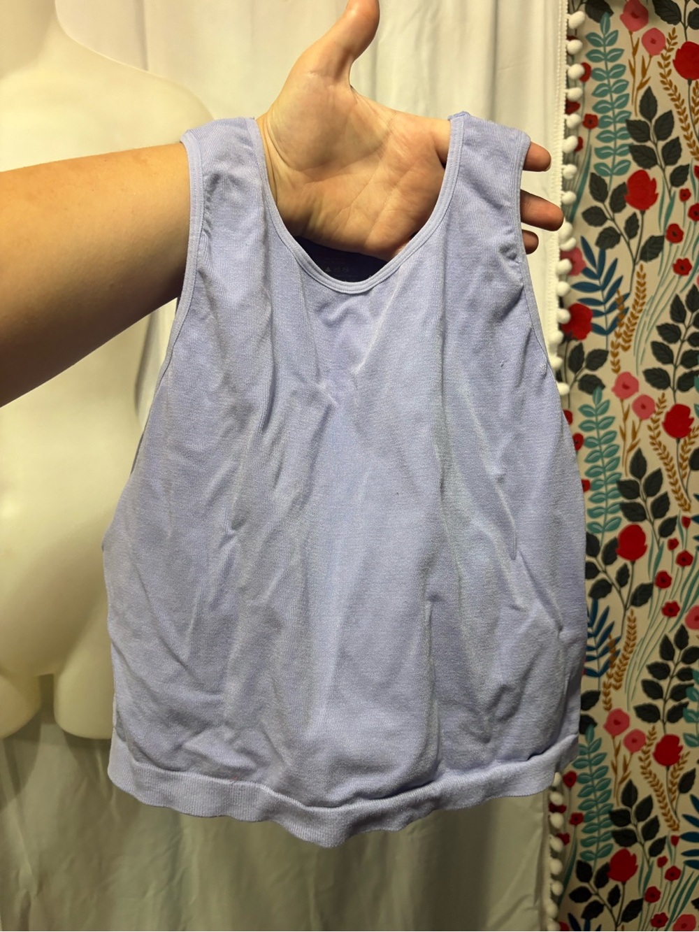Lavender nursing bra